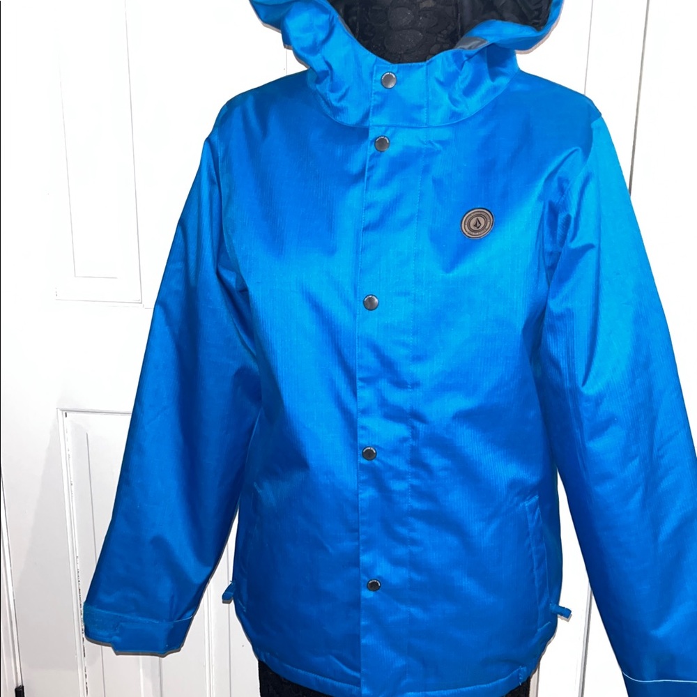 Volcom Kids Vibrant Blue ski and snowboard coat